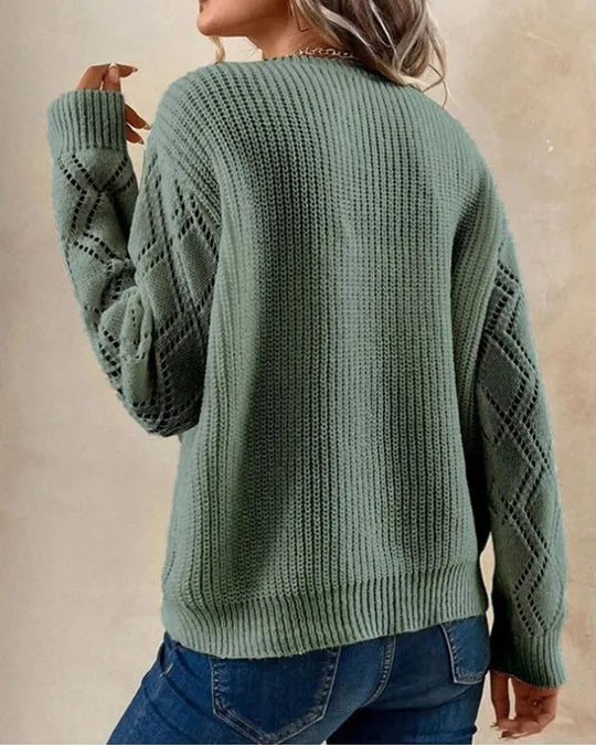 Emilie-elegant-jersey-with-v-neck