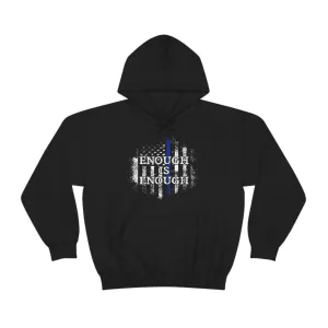 Enough Is Enough Distressed Flag © Unisex Crewneck Hoodie