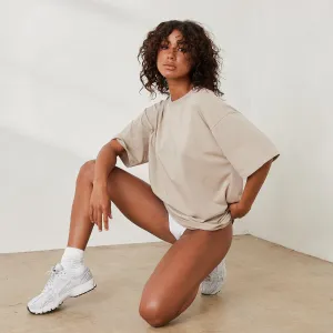Essential T-Shirt Oversize - Avoine