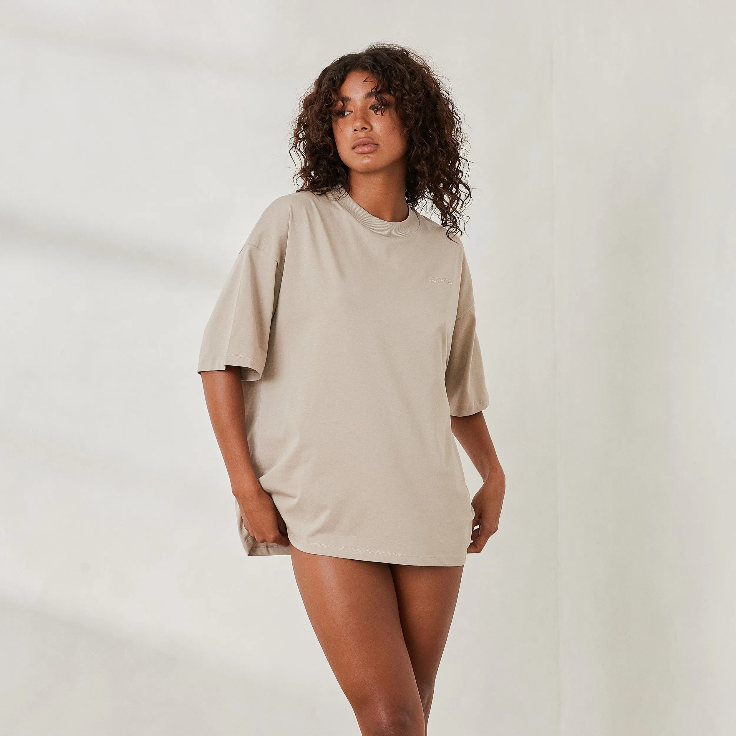 Essential T-Shirt Oversize - Avoine