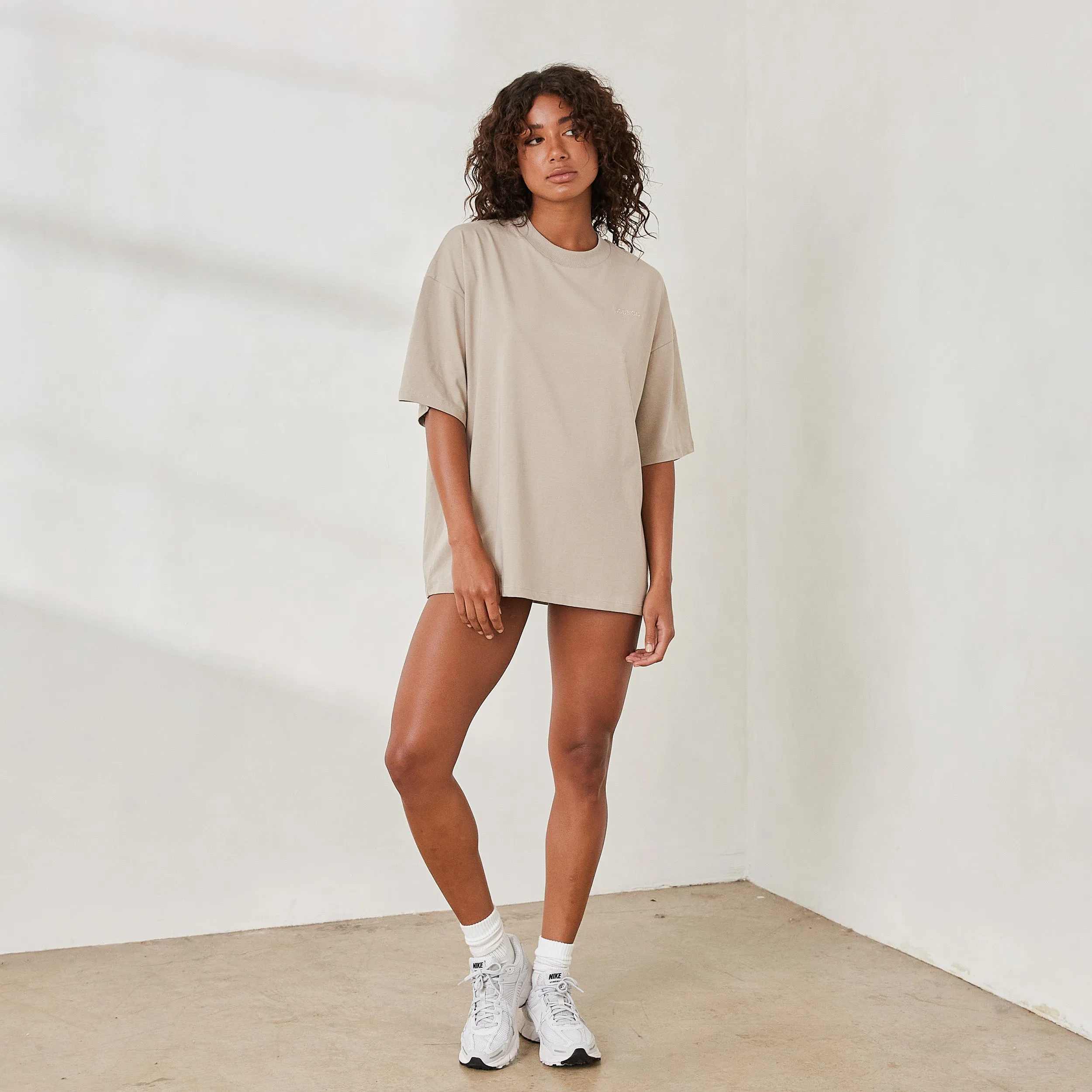 Essential T-Shirt Oversize - Avoine