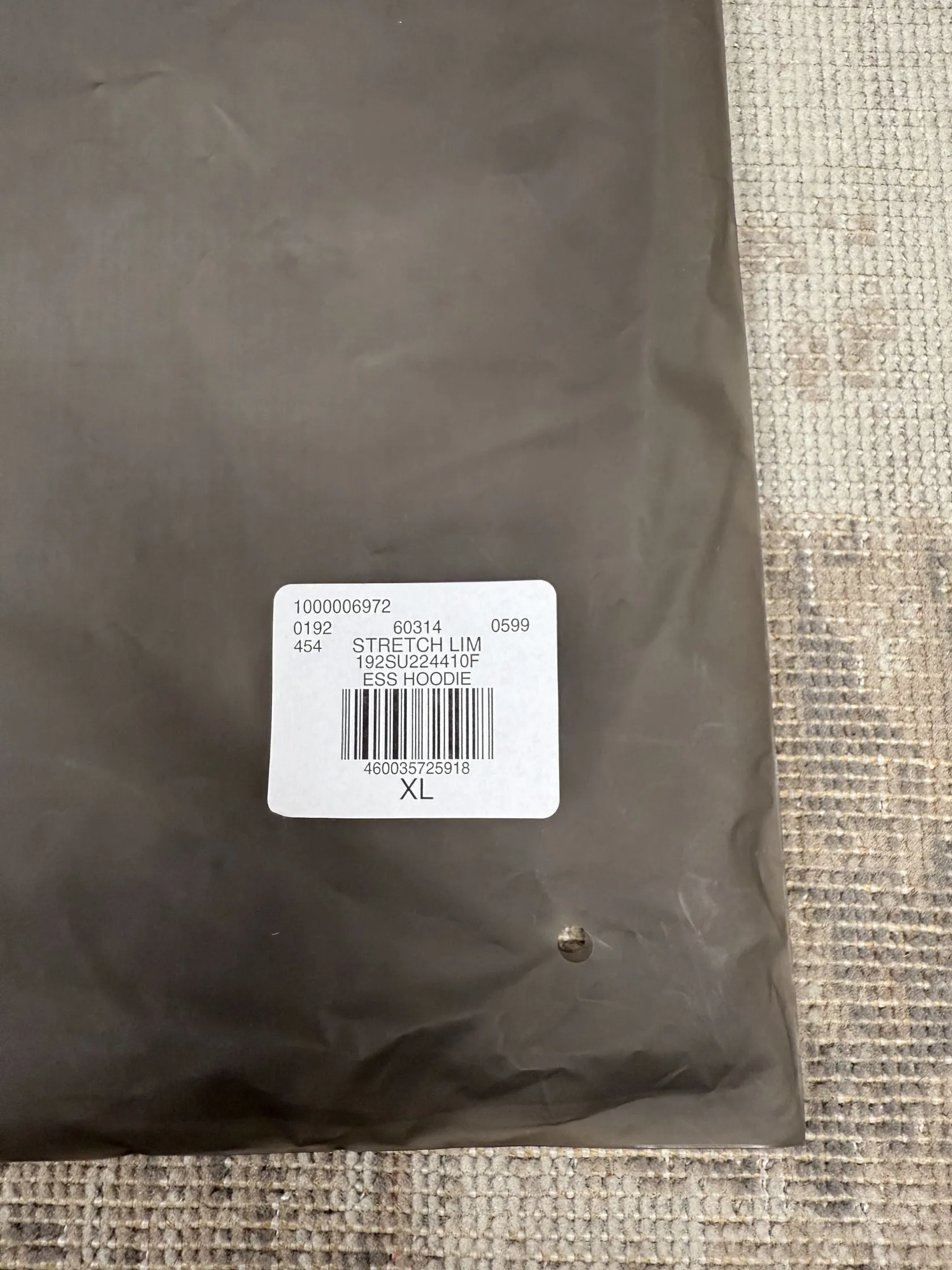 Essentials Fear of God Hoodie -Stretch Limo (Unused)