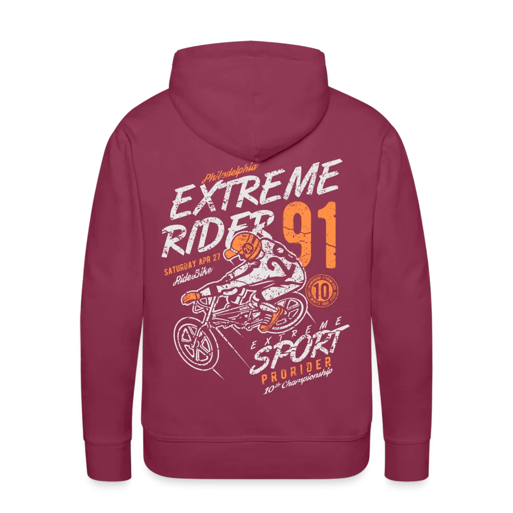 Extremerider Men's Motorcycle Hoodie - Casual Biker Riding Gear