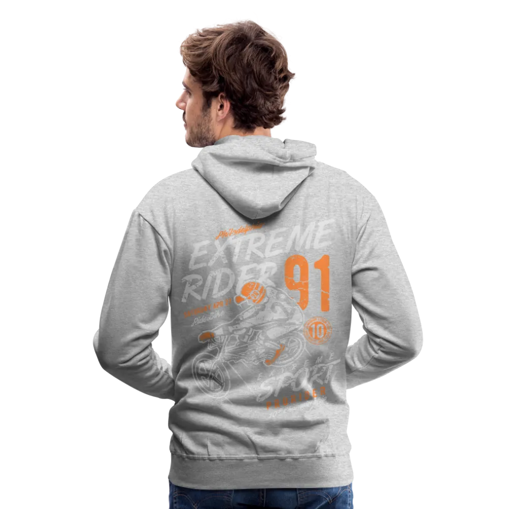 Extremerider Men's Motorcycle Hoodie - Casual Biker Riding Gear