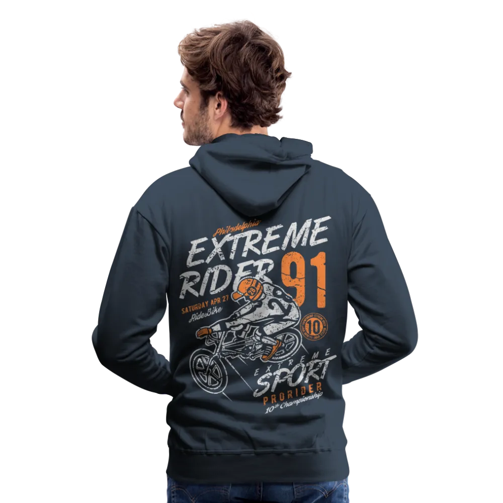 Extremerider Men's Motorcycle Hoodie - Casual Biker Riding Gear