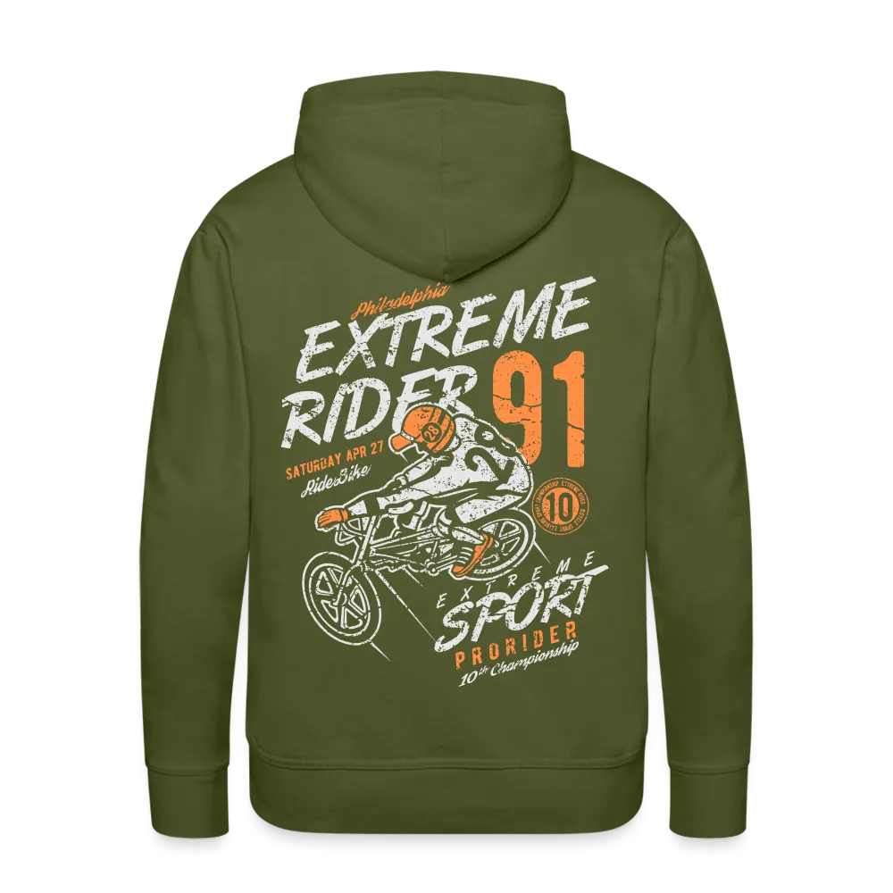 Extremerider Men's Motorcycle Hoodie - Casual Biker Riding Gear