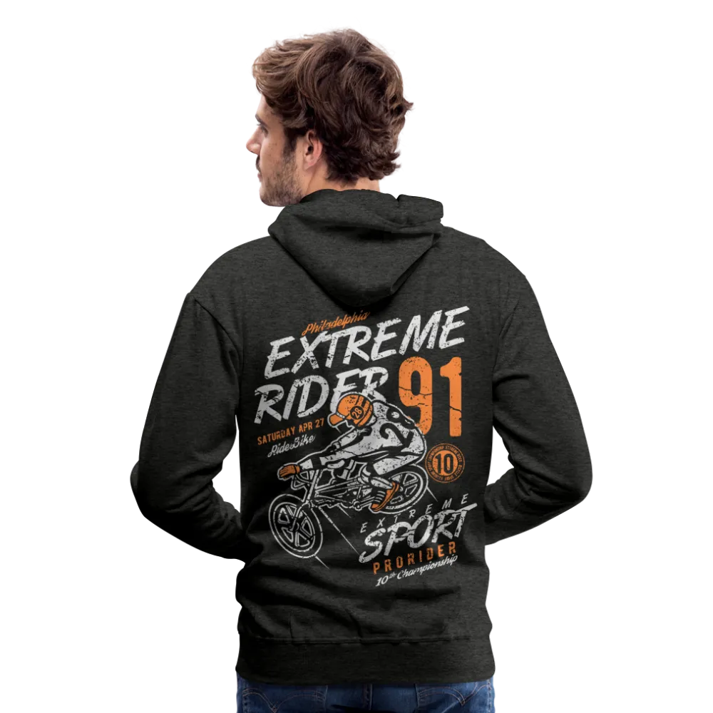 Extremerider Men's Motorcycle Hoodie - Casual Biker Riding Gear