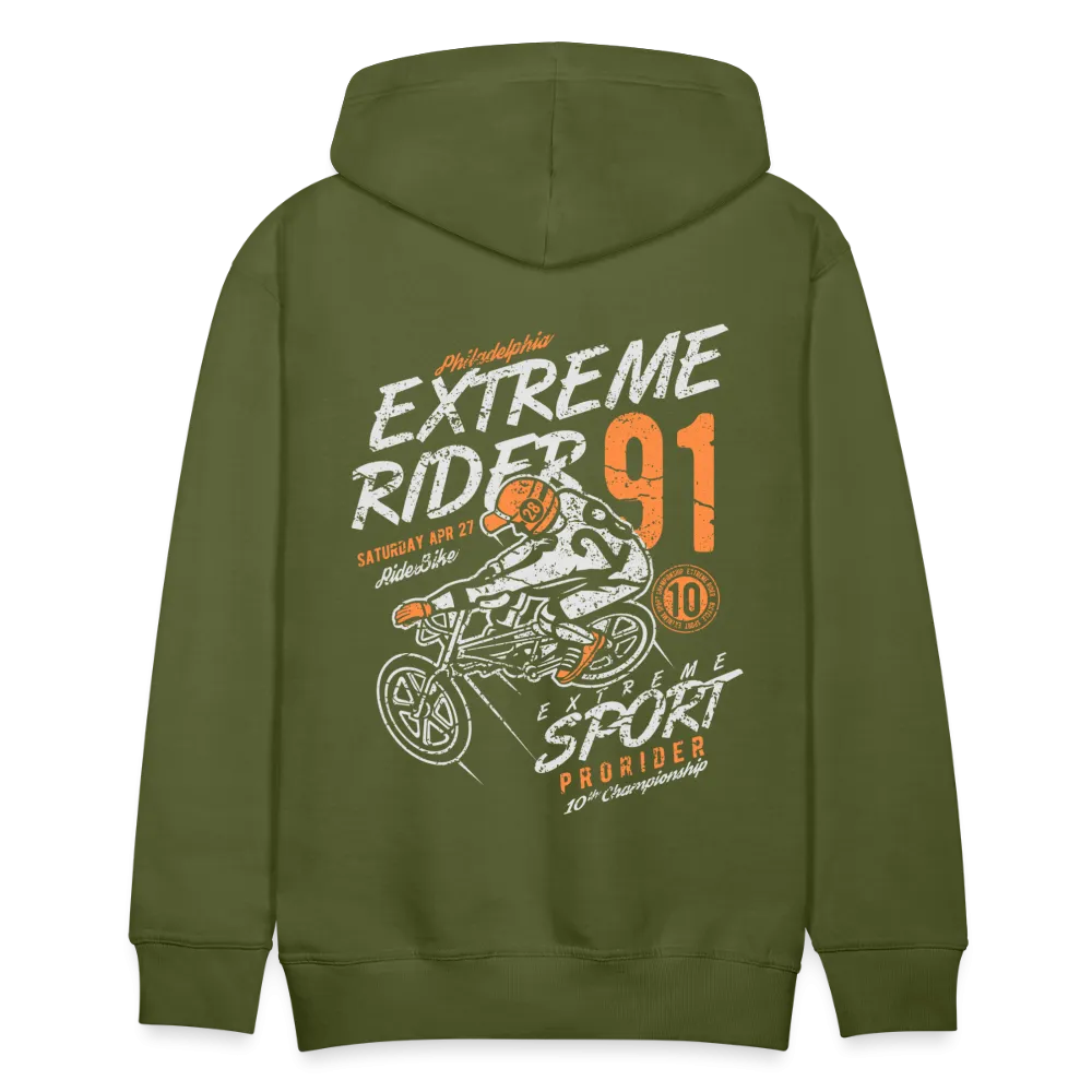 Extremerider Men's Motorcycle Hoodie - Casual Biker Riding Gear
