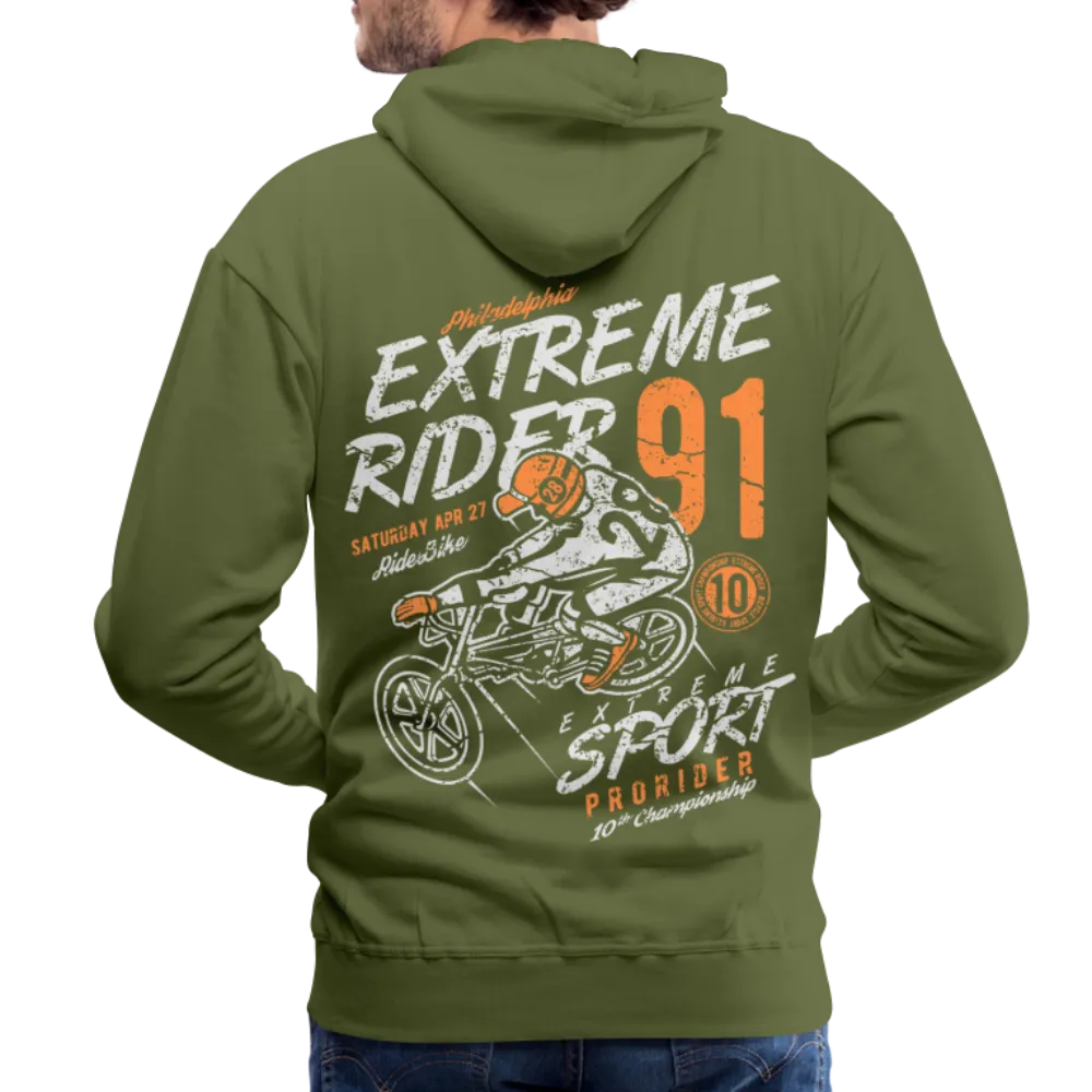 Extremerider Men's Motorcycle Hoodie - Casual Biker Riding Gear