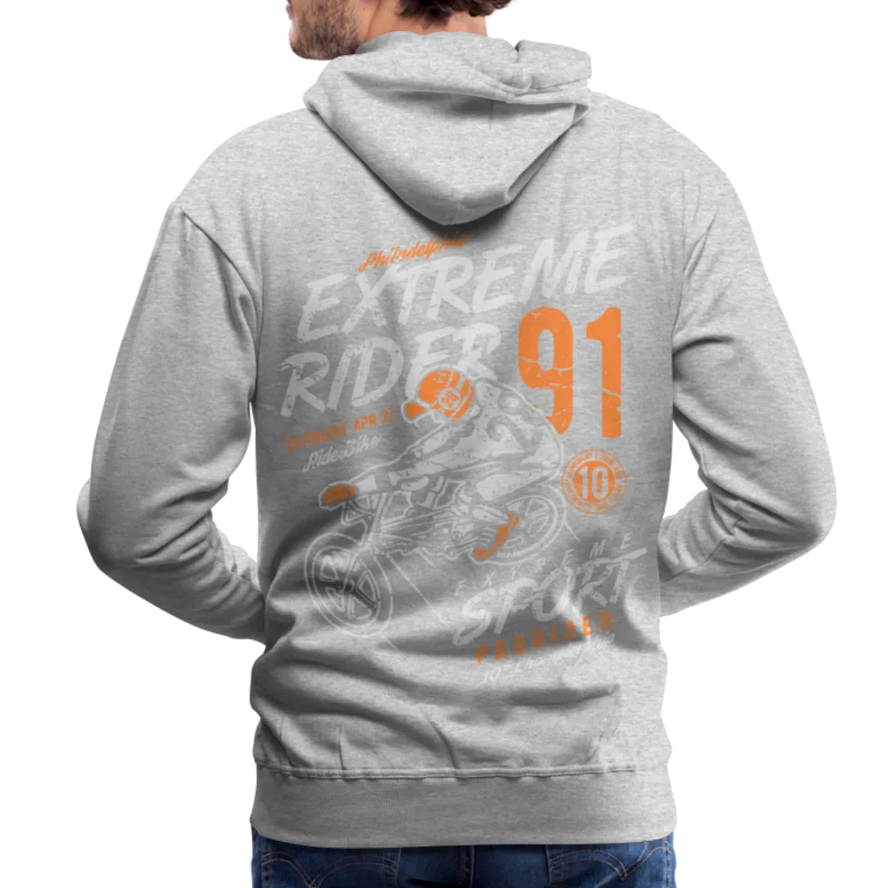 Extremerider Men's Motorcycle Hoodie - Casual Biker Riding Gear