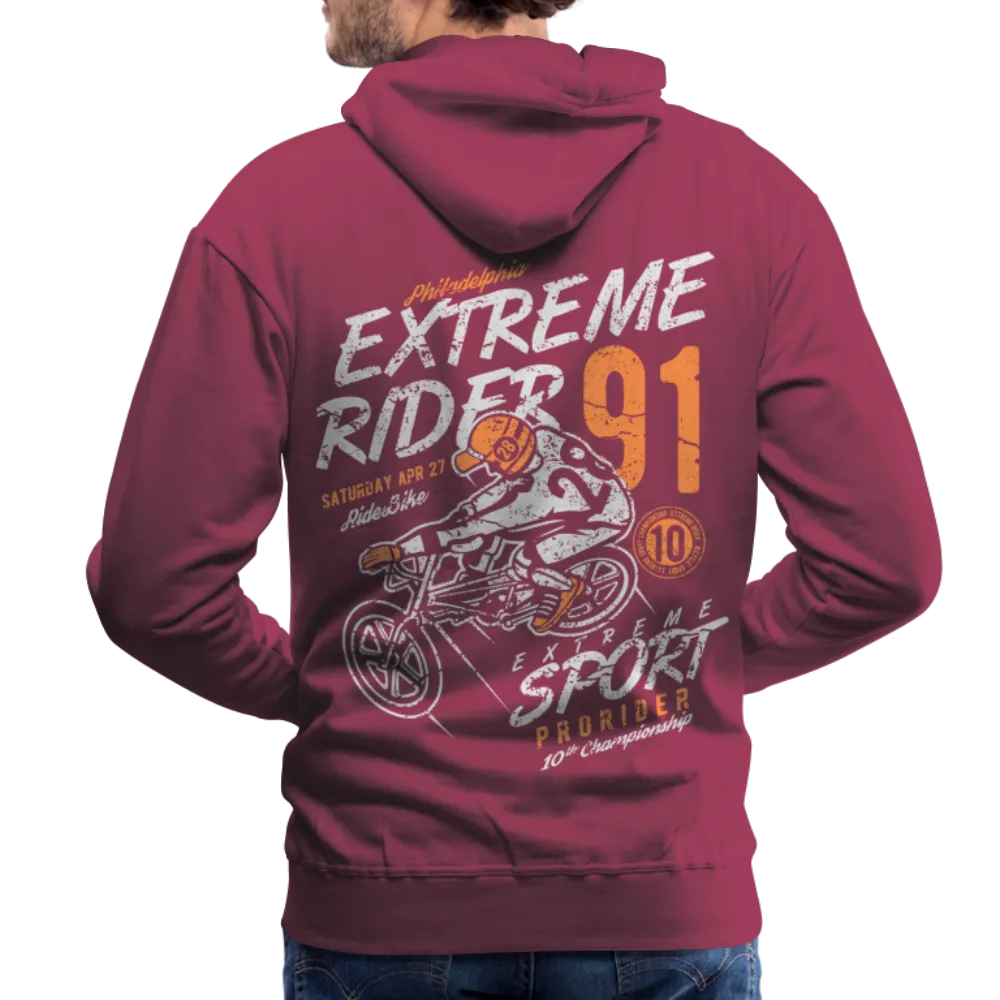 Extremerider Men's Motorcycle Hoodie - Casual Biker Riding Gear