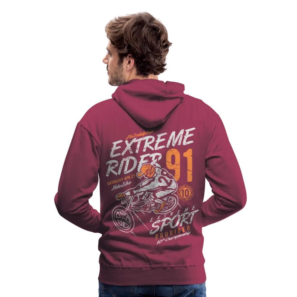 Extremerider Men's Motorcycle Hoodie - Casual Biker Riding Gear