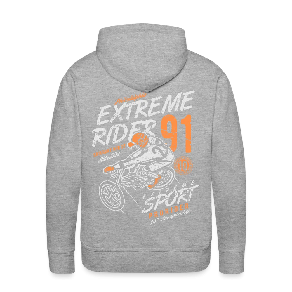 Extremerider Men's Motorcycle Hoodie - Casual Biker Riding Gear