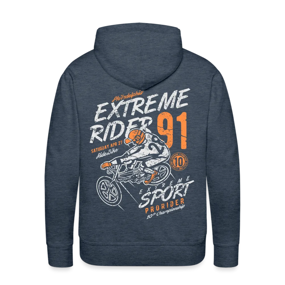 Extremerider Men's Motorcycle Hoodie - Casual Biker Riding Gear