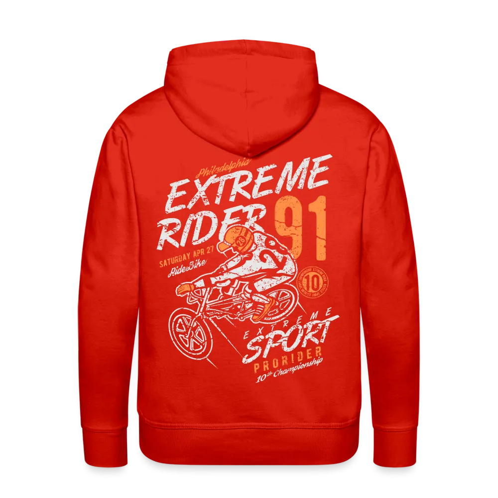 Extremerider Men's Motorcycle Hoodie - Casual Biker Riding Gear