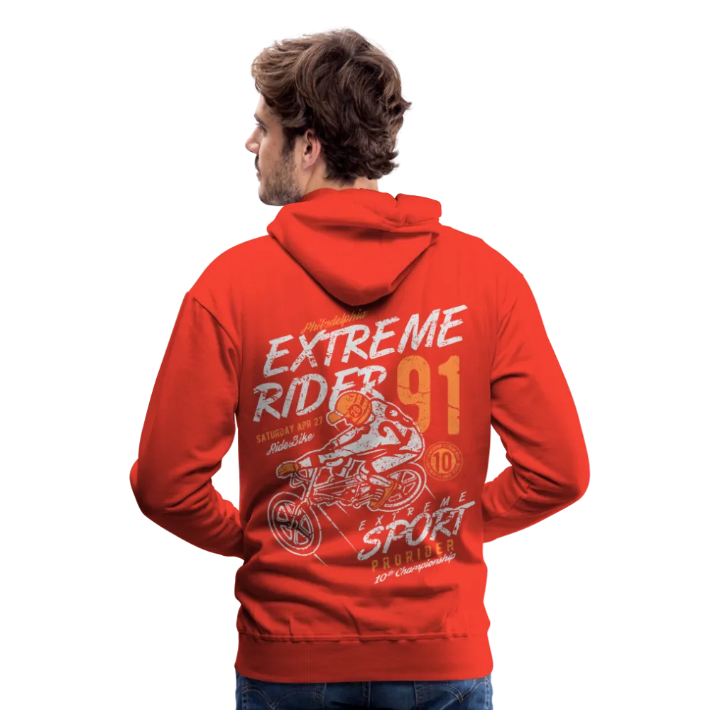 Extremerider Men's Motorcycle Hoodie - Casual Biker Riding Gear