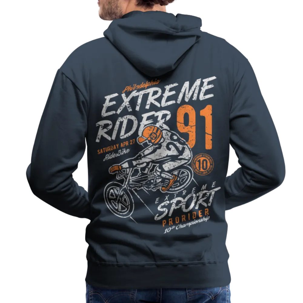 Extremerider Men's Motorcycle Hoodie - Casual Biker Riding Gear