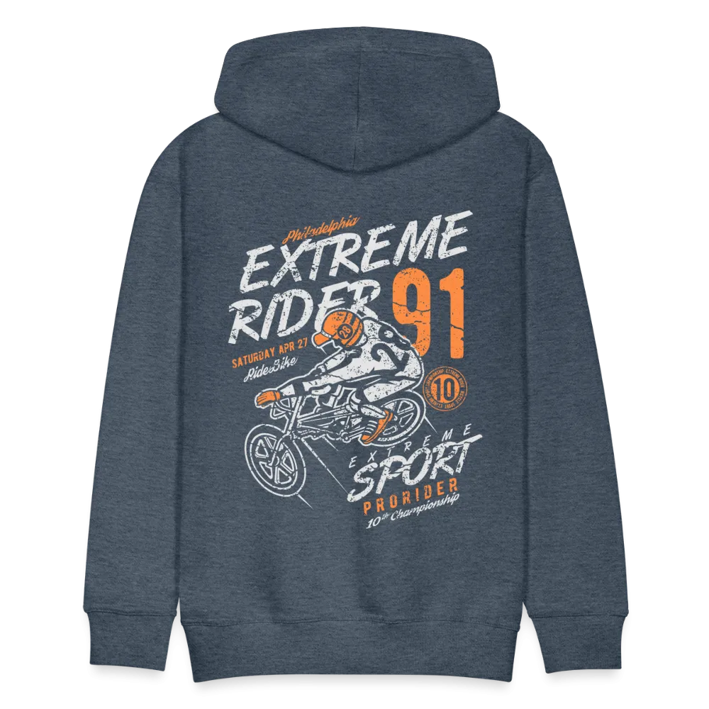 Extremerider Men's Motorcycle Hoodie - Casual Biker Riding Gear