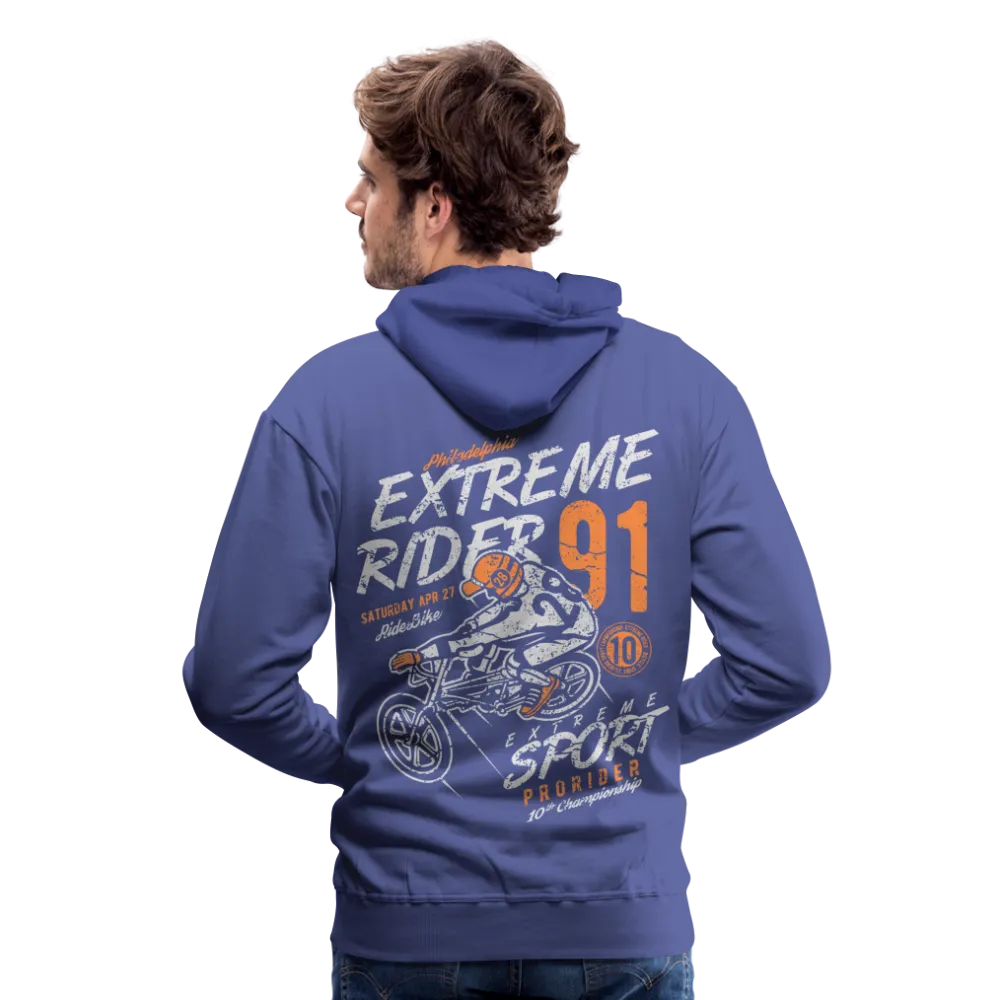 Extremerider Men's Motorcycle Hoodie - Casual Biker Riding Gear