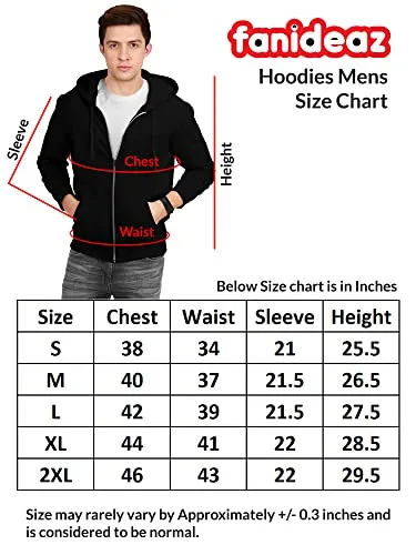 Fanideaz Men's Hoodies from Amazon