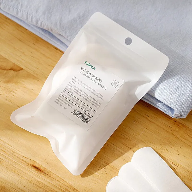 FaSoLa Collar Protectors - 20 Pieces, 2.5*30cm