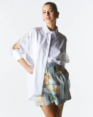 Fate   Becker | Lily Pad Broderie Shirt
