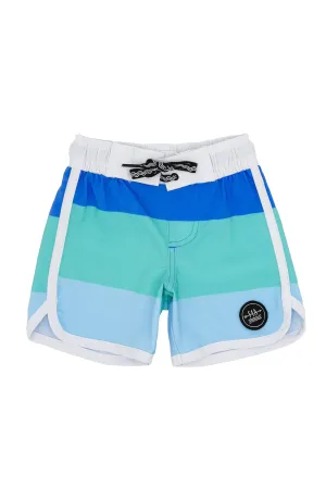 Feather 4 Arrow Block Stripe Boardshort