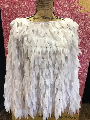 Feather layered top