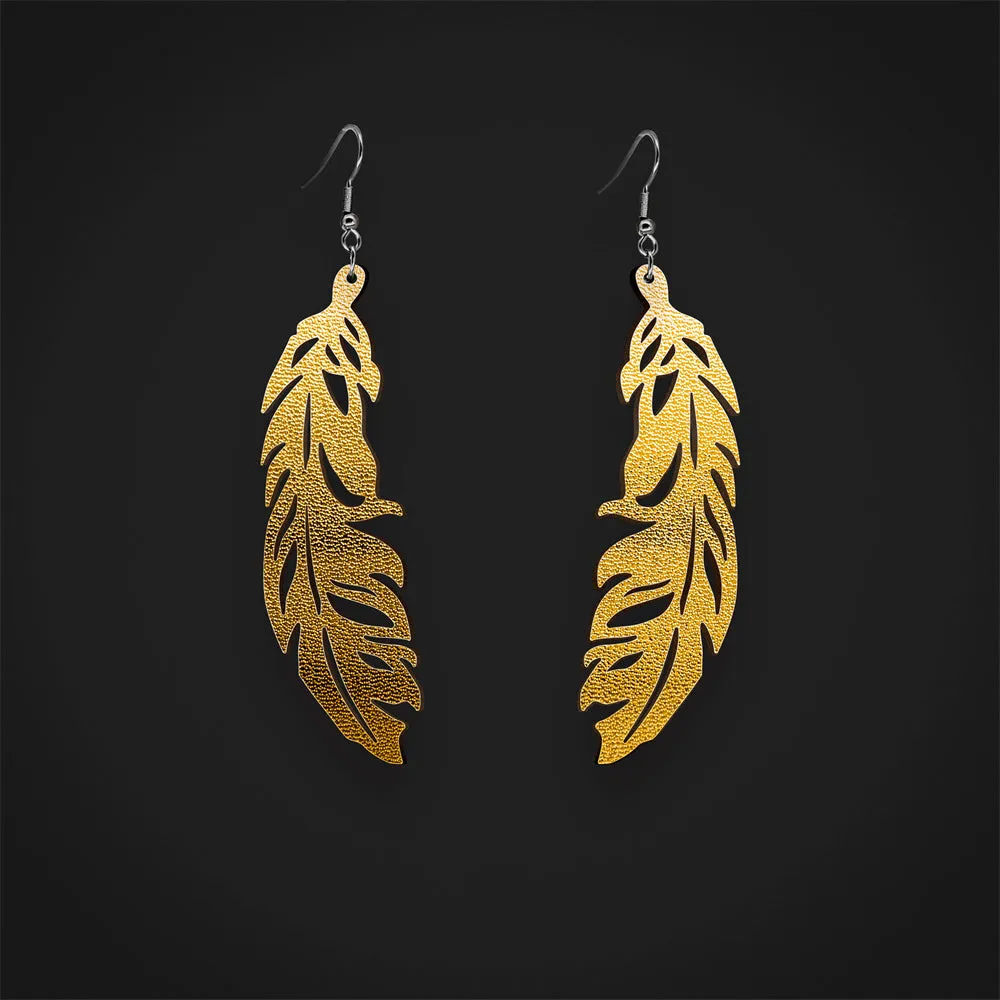 Feather Shape Earrings