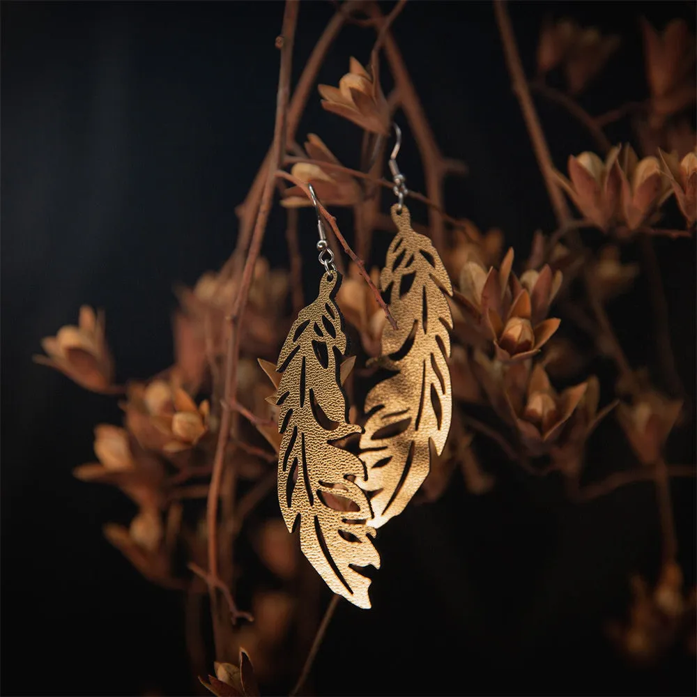 Feather Shape Earrings