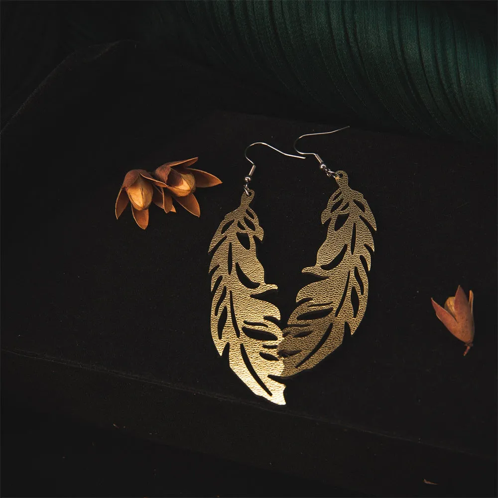 Feather Shape Earrings