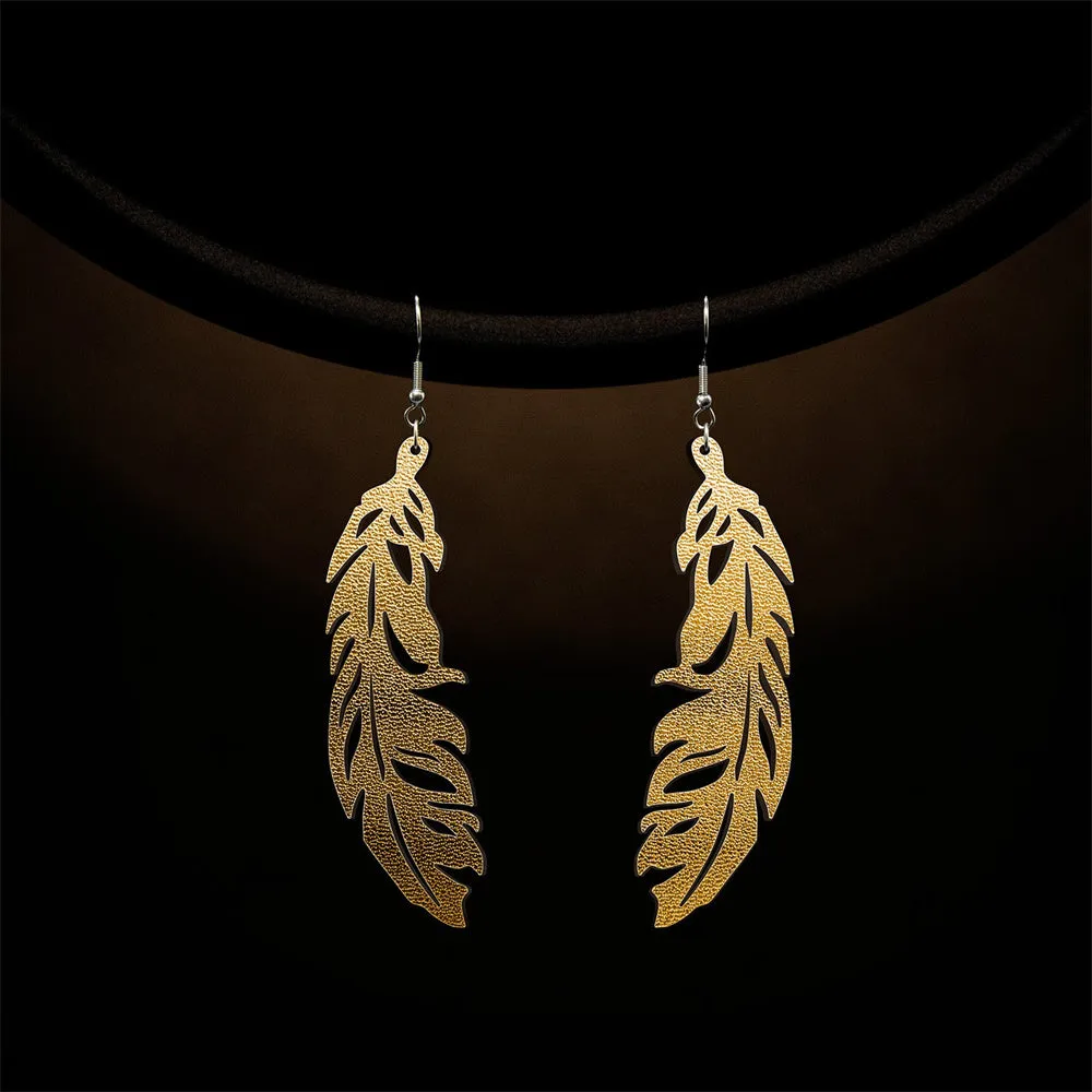 Feather Shape Earrings