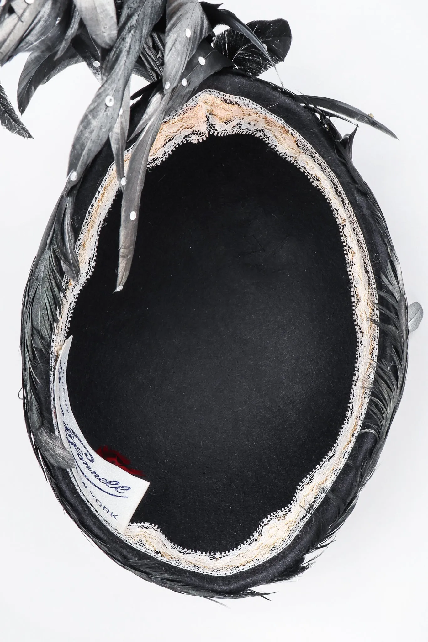 Feather Waterfall Hat