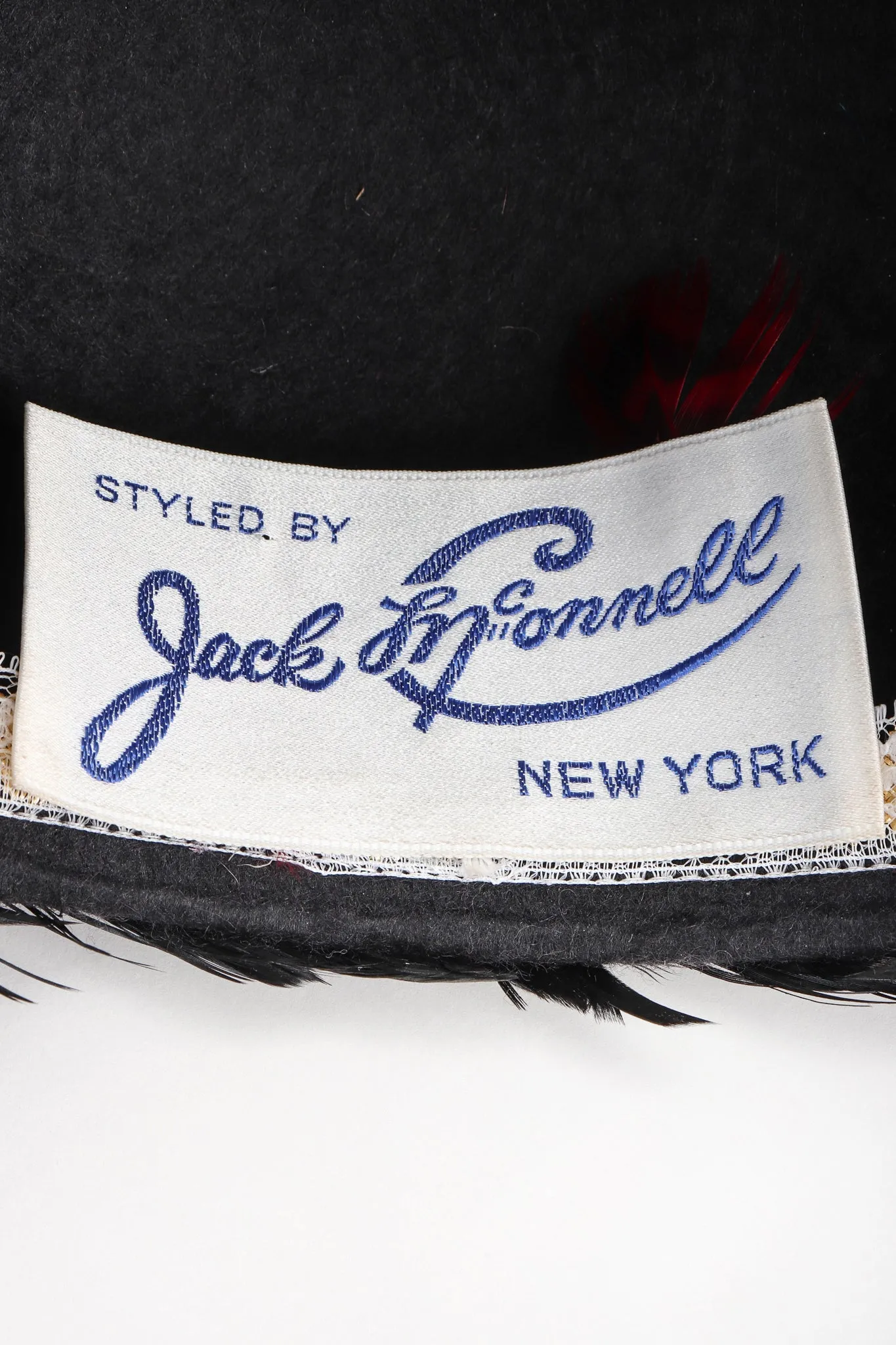 Feather Waterfall Hat