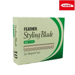 Feather WG Blades For Styling Razor