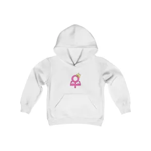 Female Power Youth Heavy Blend Hooded Sweatshirt