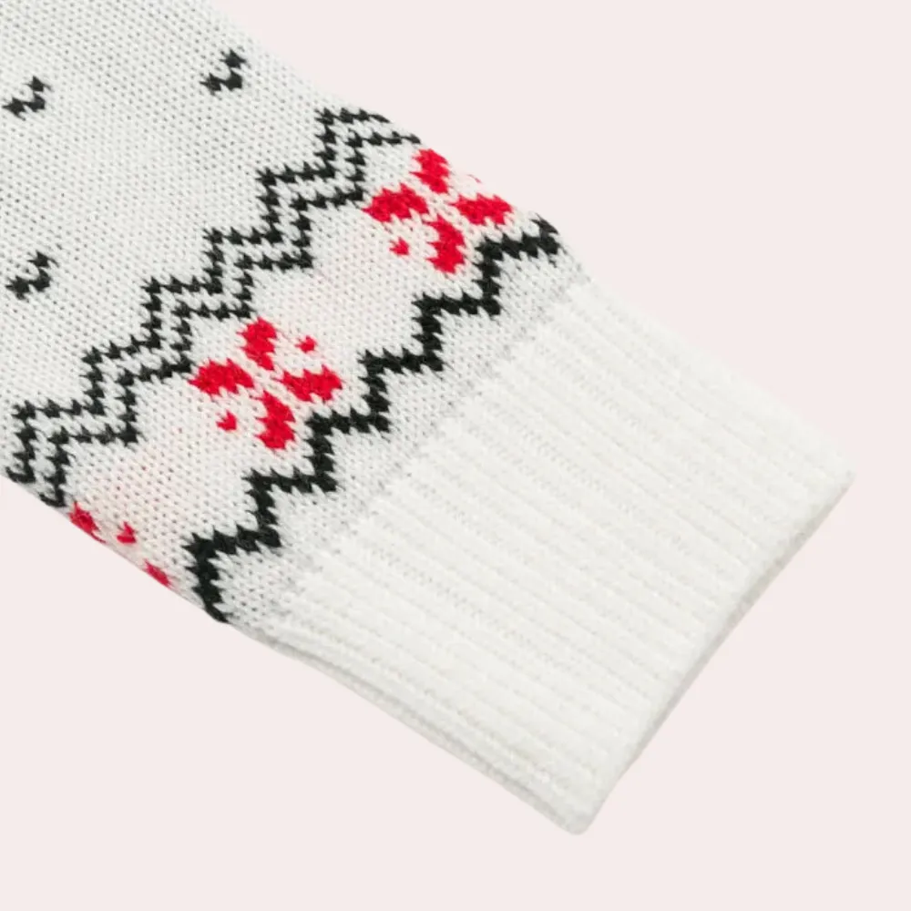 Feona - elegant women's Christmas sweater with style
