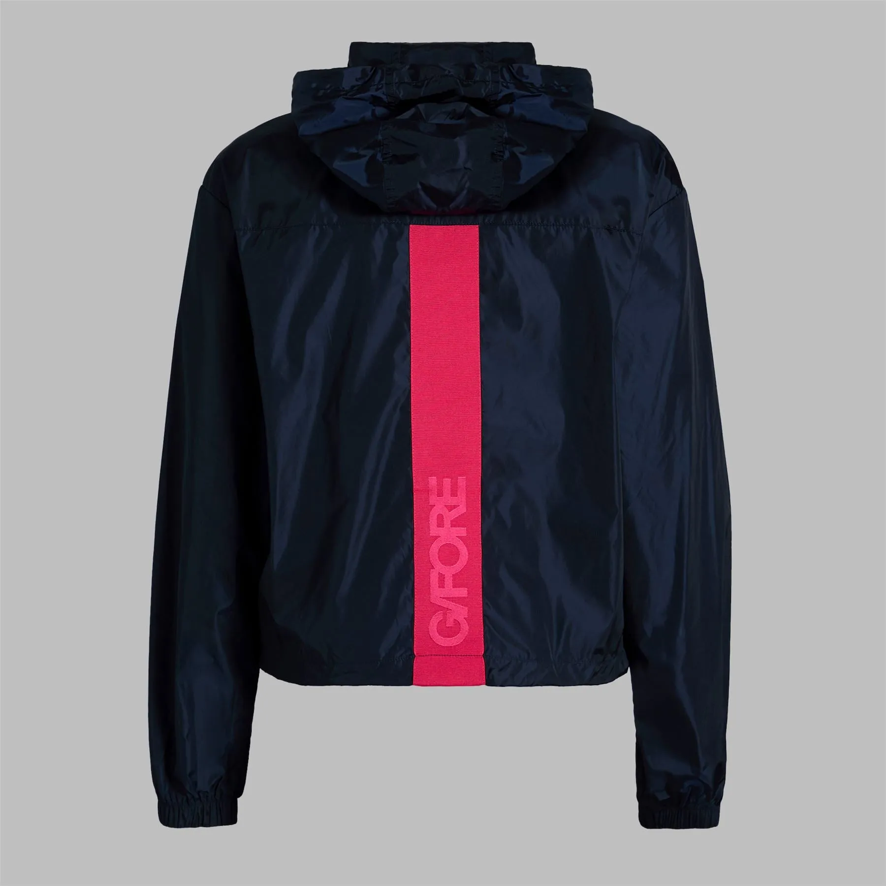 Fine Nylon Full Zip Hoodie Twilight