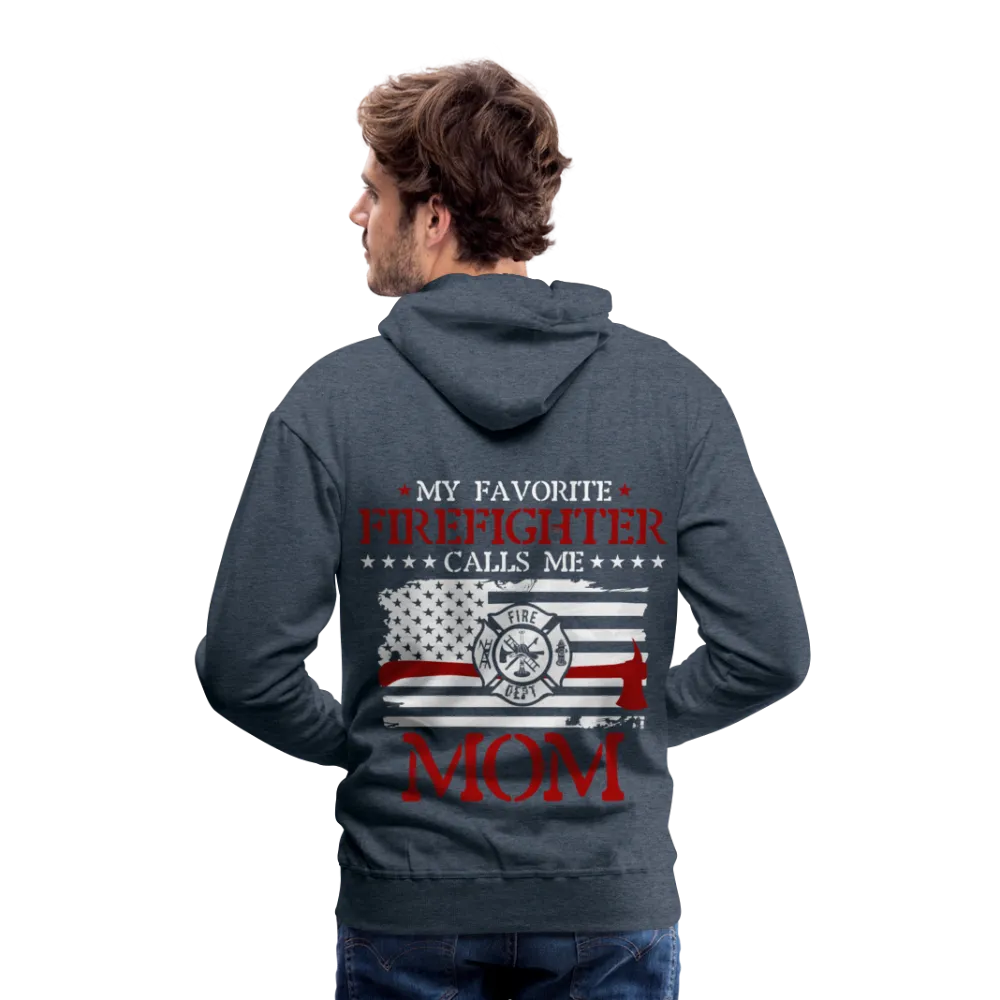 Firefighter Mom Men’s Premium Hoodie (SF)