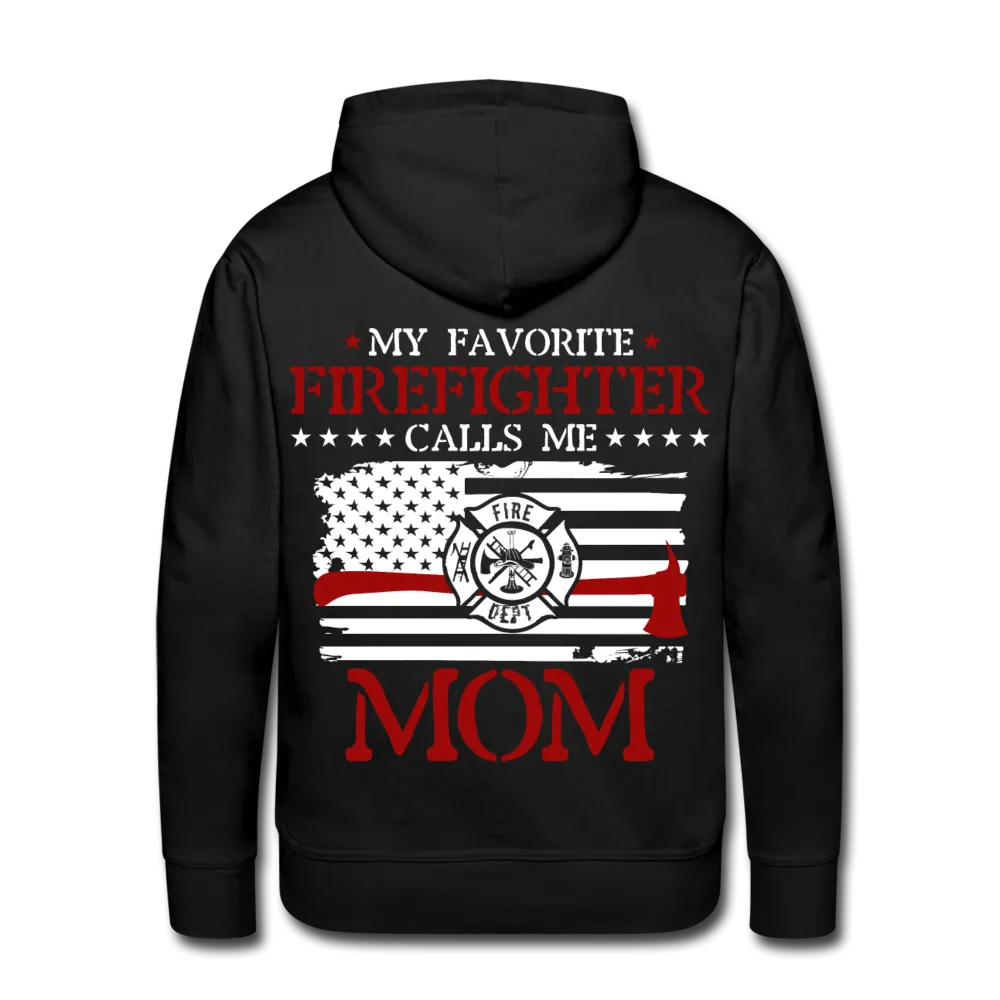 Firefighter Mom Men’s Premium Hoodie (SF)