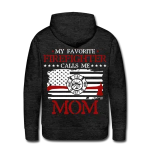 Firefighter Mom Men’s Premium Hoodie (SF)