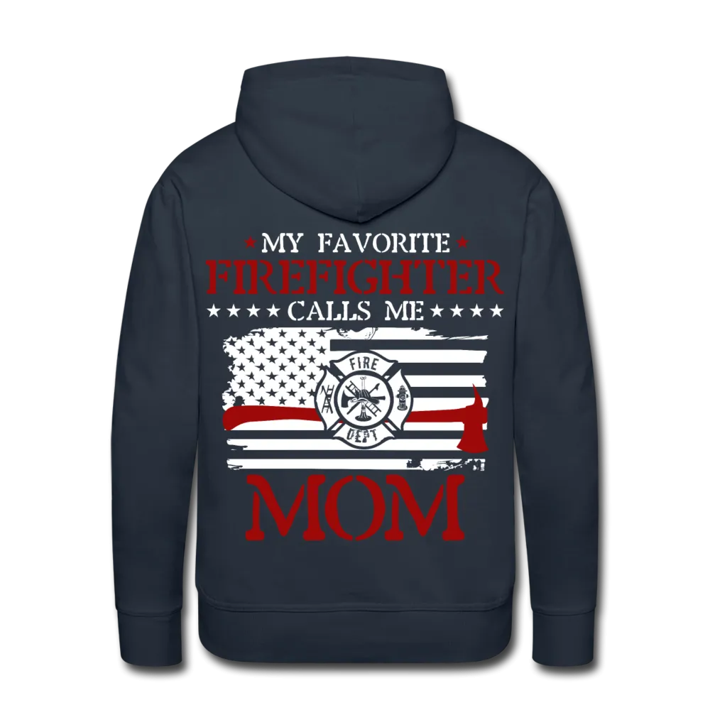 Firefighter Mom Men’s Premium Hoodie (SF)