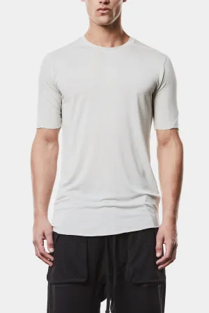 Fitted lightweight tee, White