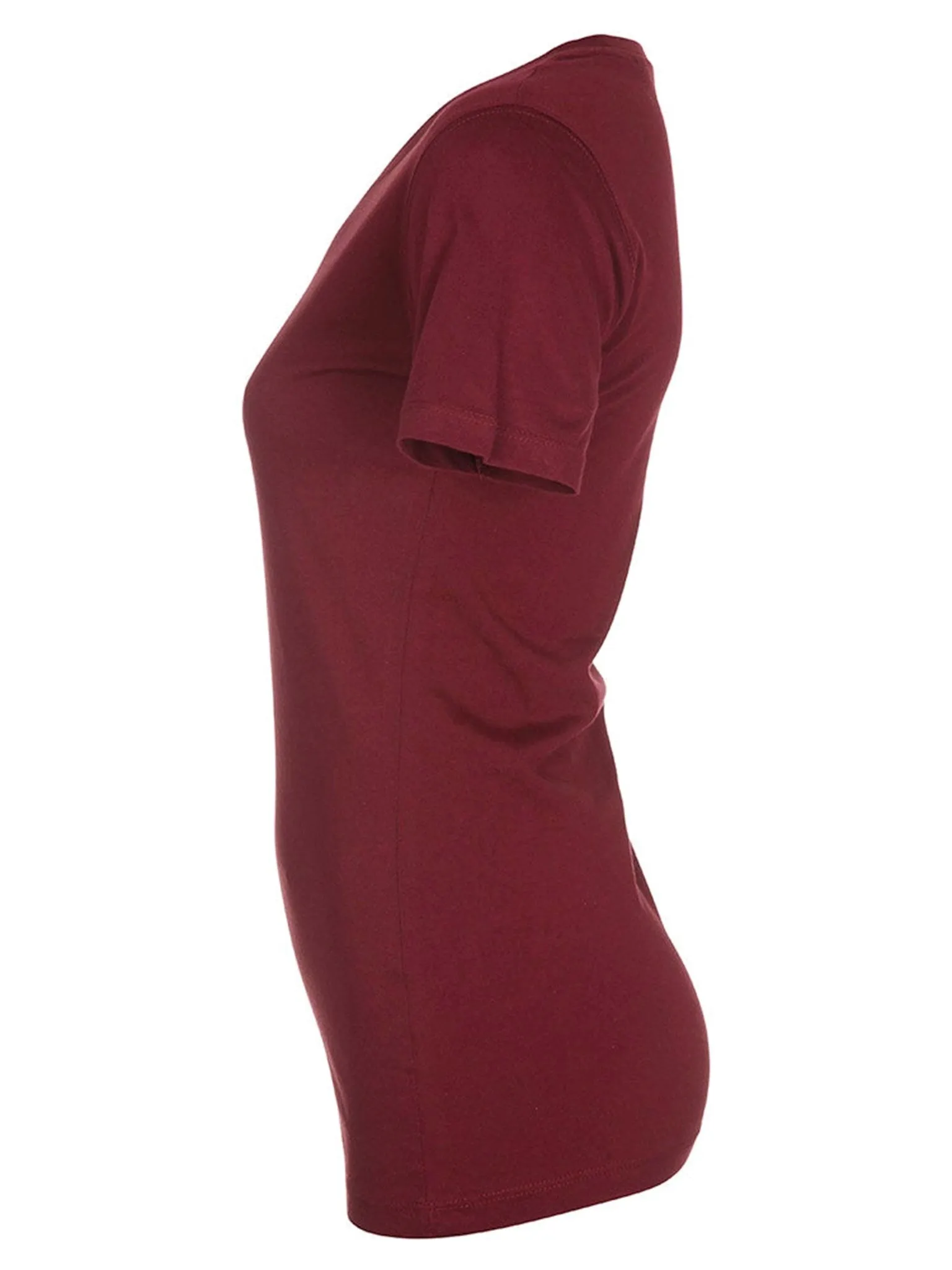Fitted t-shirt - Bordeaux