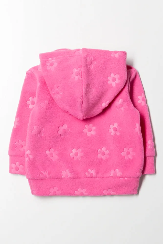 Fleece Hoodie Pink