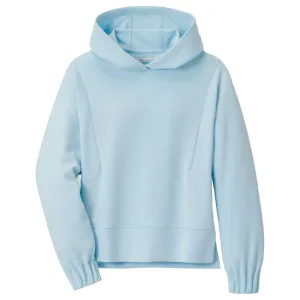Flora Knit Melange Hoodie Skylight