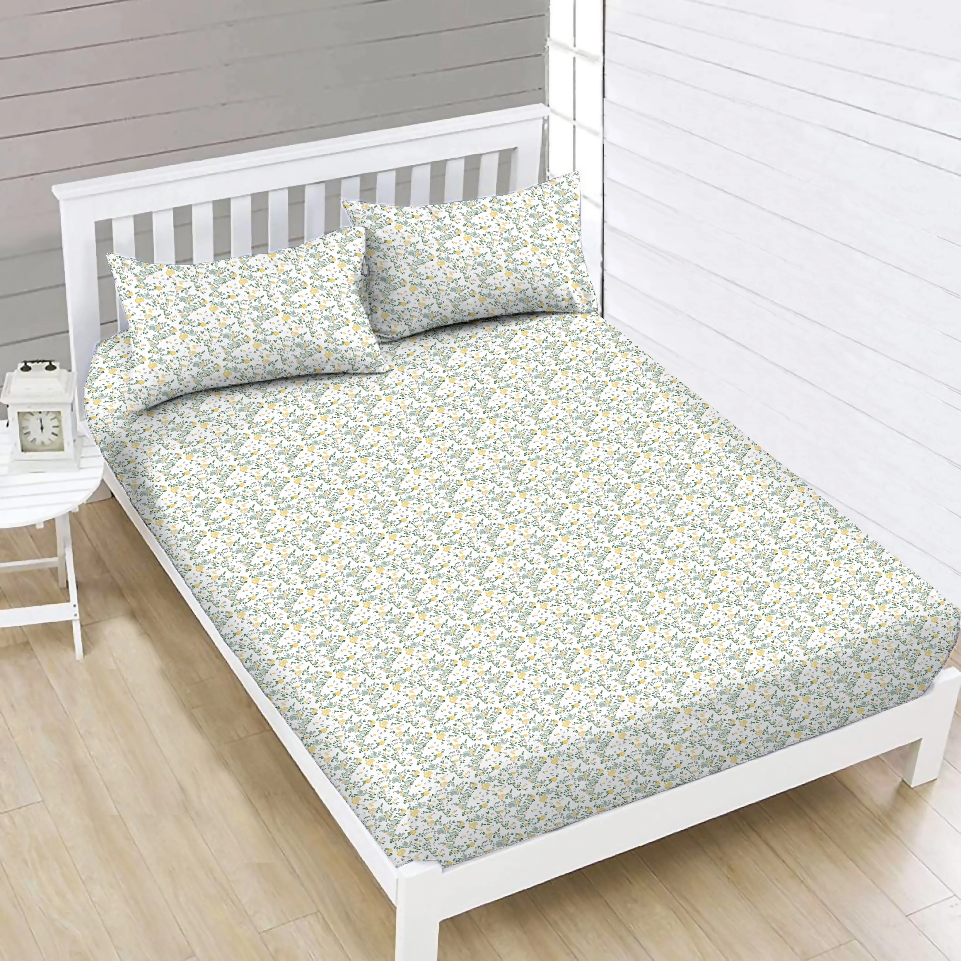 Floral Dream Printed Fitted Sheet