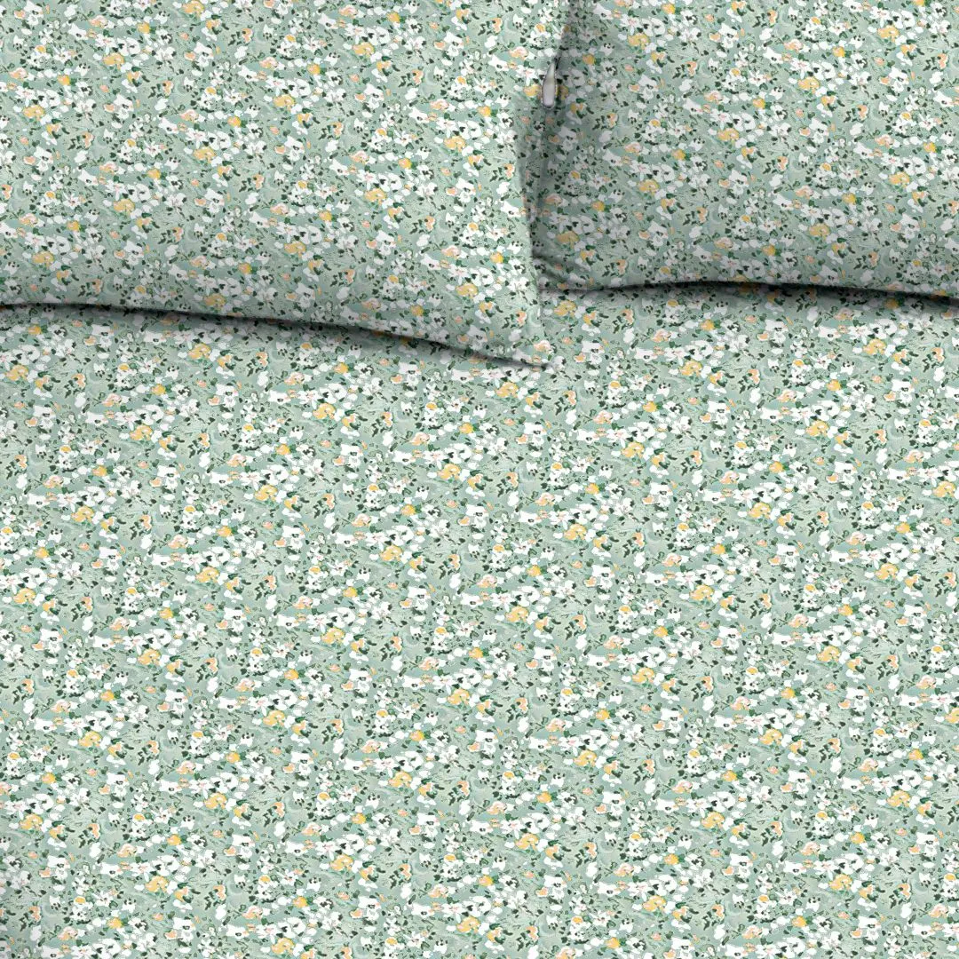 Floral Dream Printed Fitted Sheet
