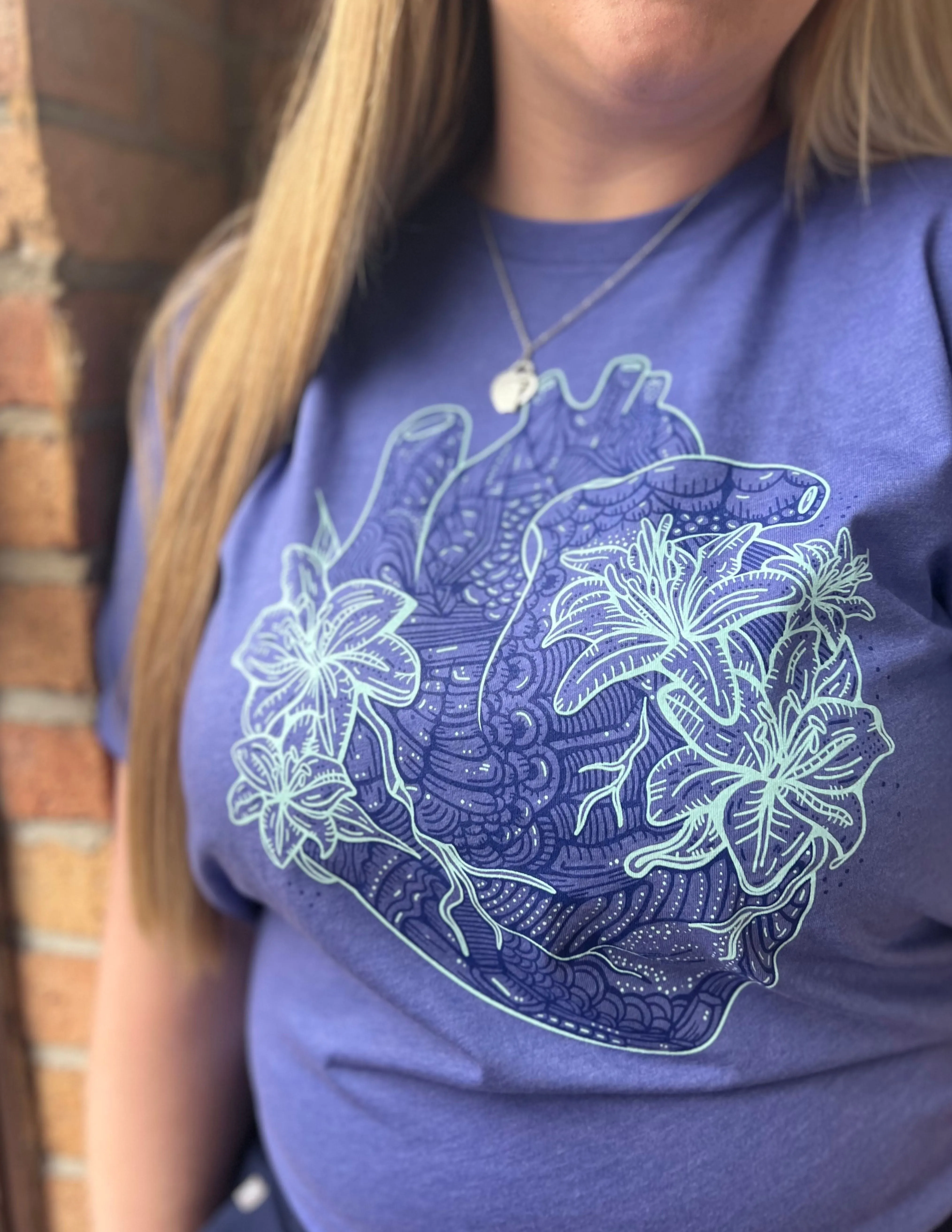 Floral Heart Unisex T.Shirt