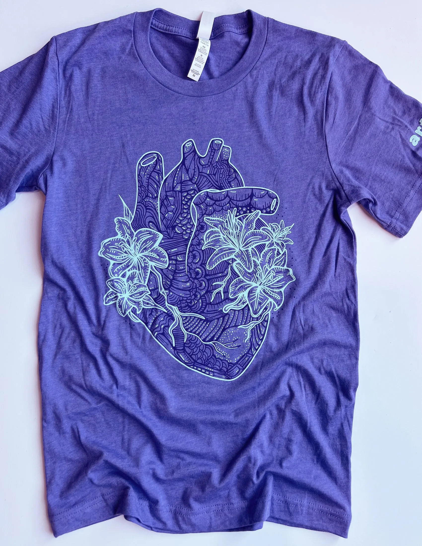 Floral Heart Unisex T.Shirt